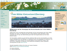 Tablet Screenshot of fw-kv-ebersberg.de